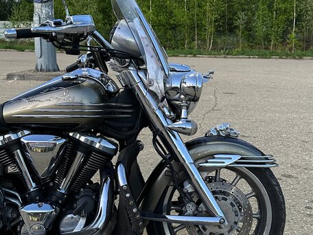 2006 Yamaha XV 1900, чёрный, 850000 рублей, вид 2