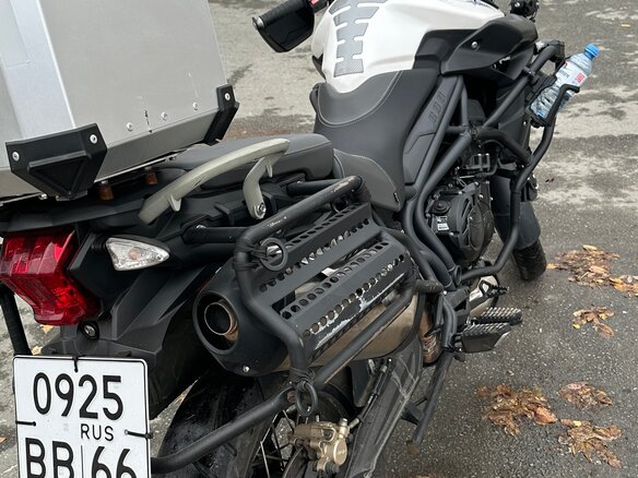 2011 Triumph Tiger 800, белый, 820000 рублей - вид 4