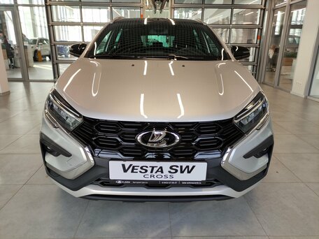 2026 Lada (ВАЗ) Vesta SW Cross I Рестайлинг (NG), серебристый, 2271000 рублей, вид 2
