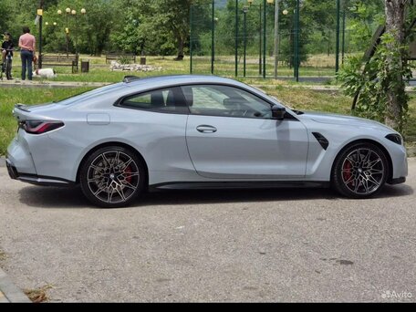 2022 BMW M4 Competition Package G82/G83, серый, вид 3