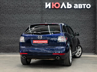 2010 Mazda CX-7 I Рестайлинг, синий, 990000 рублей, вид 4