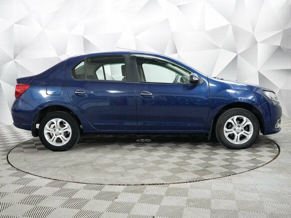 2014 Renault Logan II, синий, 721000 рублей - вид 5