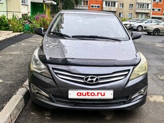 2015 Hyundai Solaris I Рестайлинг, серый, 1070000 рублей, вид 3