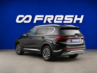 2021 Hyundai Santa Fe IV Рестайлинг, чёрный, 3813444 рублей, вид 2