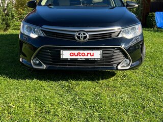 2015 Toyota Camry VII (XV50) Рестайлинг, чёрный, 1900000 рублей, вид 3