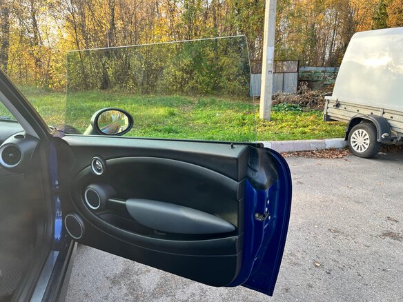 2008 Mini Hatch Cooper II (R56), синий, 950000 рублей - вид 9
