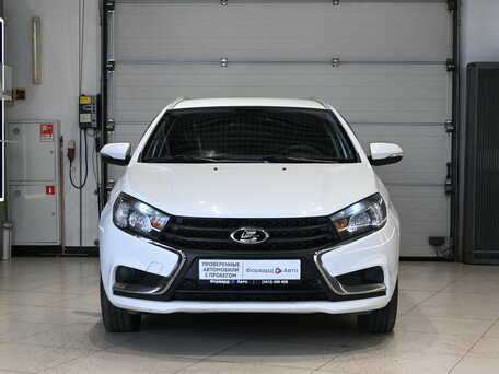 2019 Lada (ВАЗ) Vesta SW I, белый, 880000 рублей, вид 2