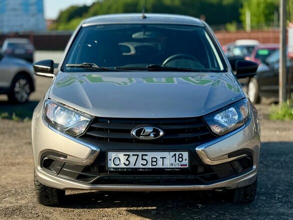 2021 Lada (ВАЗ) Granta I Рестайлинг, серый - вид 5