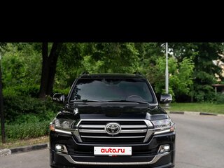 2020 Toyota Land Cruiser 200 Series Рестайлинг 2, чёрный, 10500000 рублей, вид 2