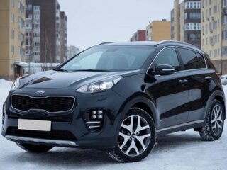 2017 Kia Sportage IV, чёрный, 1850000 рублей, вид 2