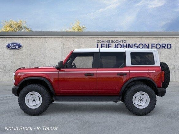 2026 Ford Bronco VI, красный - вид 3