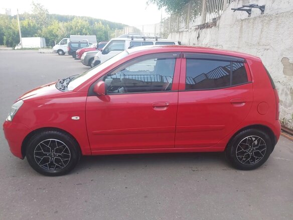 2007 Kia Picanto I Рестайлинг, красный, 500000 рублей - вид 22