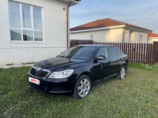2010 Skoda Octavia II (A5) Рестайлинг, чёрный, 499000 рублей, вид 1