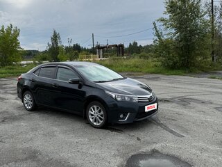 2014 Toyota Corolla XI (E160, E170, E180), чёрный, 1300000 рублей, вид 3