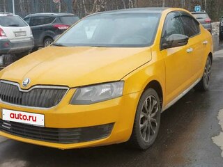 2016 Skoda Octavia III (A7), жёлтый, 420000 рублей, вид 1