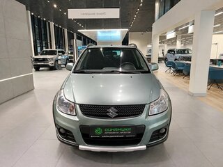 2013 Suzuki SX4 I (Classic) Рестайлинг, зелёный, 929000 рублей, вид 2