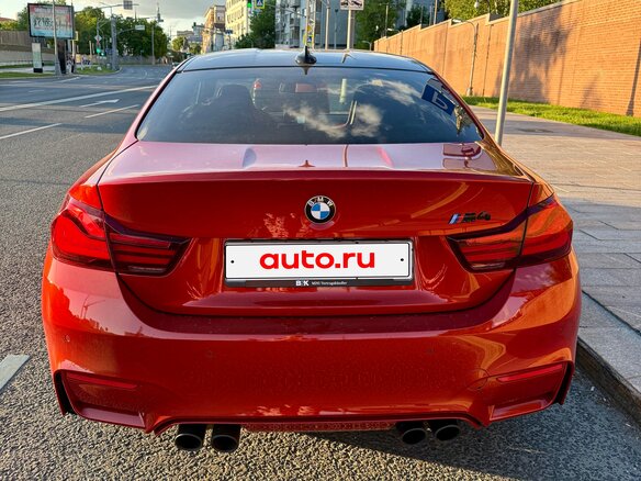 2019 BMW M4 Competition Package F82/F83 Рестайлинг, красный, 7900000 рублей - вид 2