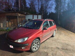 2002 Peugeot 206, красный, 350000 рублей, вид 1