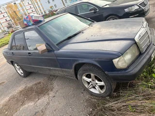 1987 Mercedes-Benz 190 (W201), синий, 150000 рублей, вид 3