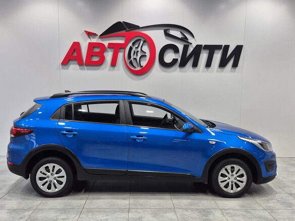 2019 Kia Rio X-Line IV, синий, 790000 рублей - вид 8