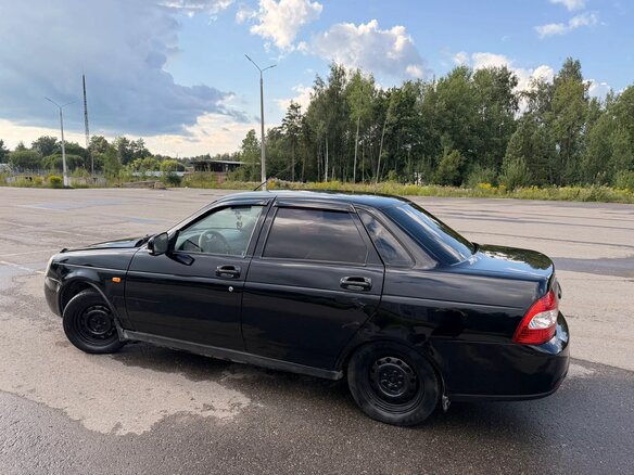 2010 Lada (ВАЗ) Priora I, чёрный, 330000 рублей - вид 4