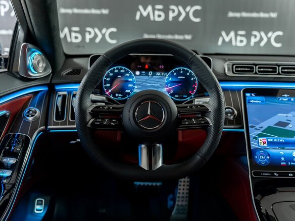 2024 Mercedes-Benz S-Класс 500 Long 4MATIC VII (W223), чёрный, 24351779 рублей - вид 15