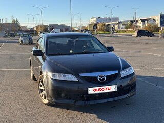 2005 Mazda 6 I (GG) Рестайлинг, чёрный, 230000 рублей, вид 1