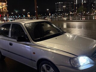 2007 Hyundai Accent ТагАЗ II, серебристый, 270000 рублей, вид 3
