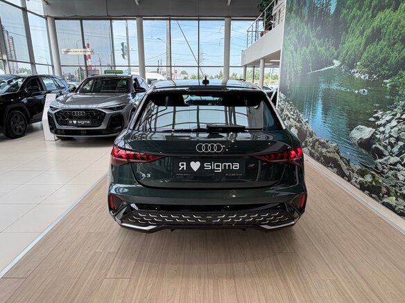 2026 Audi A3 A3L 35 TFSI IV (8Y) Рестайлинг, зелёный - вид 4