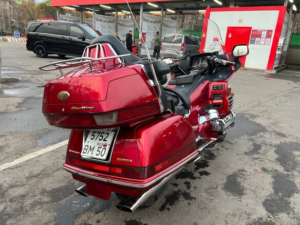 1999 Honda GL 1500 Gold Wing, красный, 650000 рублей - вид 16