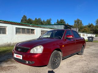 2007 Lada (ВАЗ) Priora I, красный, 115000 рублей, вид 1