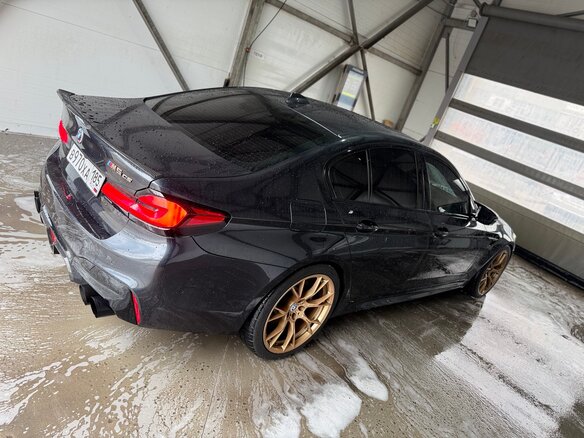 2019 BMW M5 Competition VI (F90), серый, 9500000 рублей - вид 8