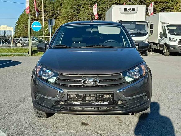 2019 Lada (ВАЗ) Granta I Рестайлинг, бежевый, 699000 рублей - вид 1