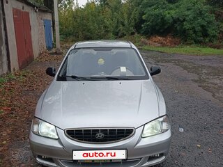 2003 Hyundai Accent ТагАЗ II, серебристый, 275000 рублей, вид 2