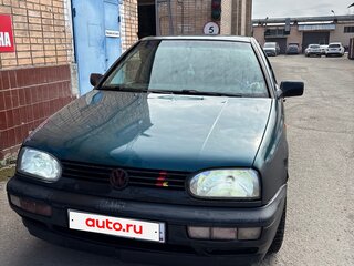 1994 Volkswagen Golf III, зелёный, 160000 рублей, вид 3