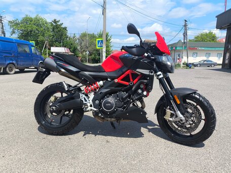 2018 Aprilia SL 900 Shiver, красный, 649000 рублей, вид 4
