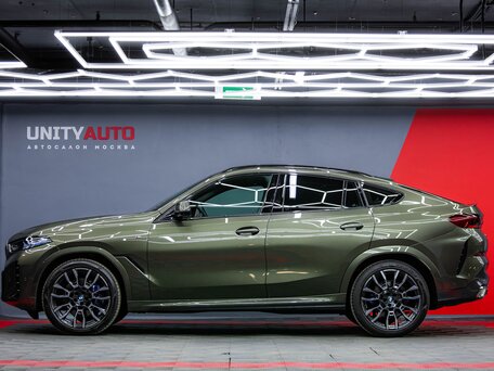 2024 BMW X6 40i III (G06) Рестайлинг, зелёный, 12590000 рублей, вид 2