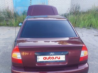 2011 Hyundai Accent ТагАЗ II, красный, 500000 рублей, вид 5