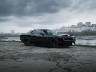 2019 Dodge Challenger SRT Hellcat III Рестайлинг 2, чёрный, 6700000 рублей, вид 5