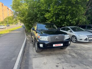 2012 Toyota Land Cruiser 200 Series Рестайлинг 1, чёрный, 4500000 рублей, вид 2