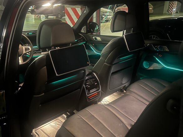 2020 BMW X7 M50d I (G07), чёрный - вид 9