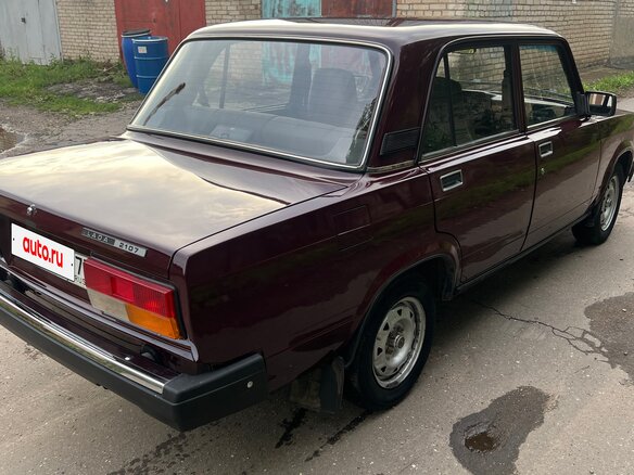2006 Lada (ВАЗ) 2107, пурпурный - вид 9