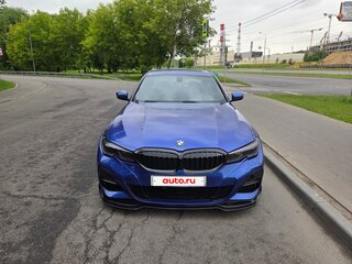 2019 BMW 3 серии 320d xDrive VII (G2x), синий, 3500000 рублей, вид 2