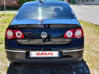 2007 Volkswagen Passat B6, чёрный, 649000 рублей, вид 3