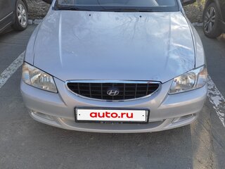 2005 Hyundai Accent ТагАЗ II, серебристый, 249000 рублей, вид 1