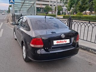 2013 Volkswagen Polo V, чёрный, 800000 рублей, вид 3