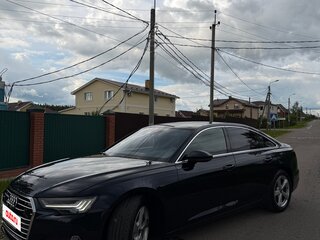 2019 Audi A6 40 TDI V (C8), синий, 4100000 рублей, вид 1