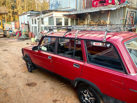 2007 Lada (ВАЗ) 2104, красный, 149999 рублей - вид 6