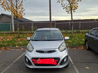 2012 Kia Picanto II, серебристый, 699000 рублей, вид 1