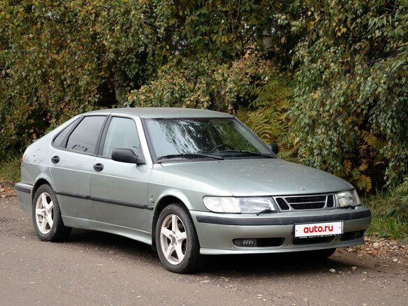 2001 Saab 9-3 I, зелёный, 430000 рублей - вид 8